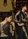 Black Indian Designer Party Evening Wear Suit - Elegant Outfit