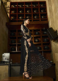 Black Indian Designer Party Evening Wear Suit - Elegant Outfit