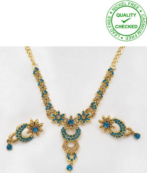 Rama Gold Indian Bridesmaid Jewellery Set