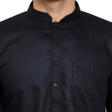 Black Casual Kurta Shalwar Set - Comfortable Everyday