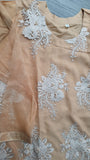 Almond Peach Pakistani Wedding Suit | Bridal Party Wear