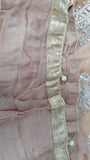 Almond Peach Pakistani Wedding Suit | Bridal Party Wear