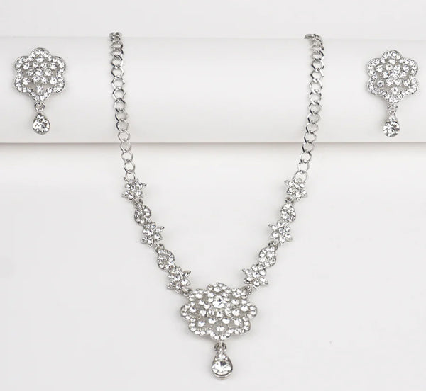 White Bridal Jewellery Set