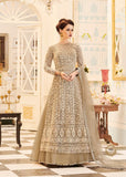 GREY INDIAN & PAKISTANI BRIDAL WEDDING WEAR LEHENGA - Asian Party Wear