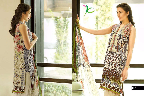 Summer Lawn Suit Pakistani Designer Dress - Asian Party Wear