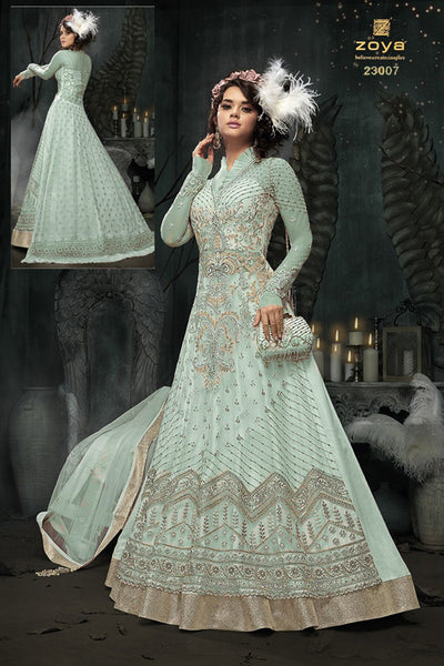 FIROZI INDIAN DESIGNER WEDDING AND BRIDAL GOWN - Asian Party Wear