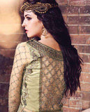 18004 GREEN ZOYA STYLE EMERALD WEDDING WEAR LEHENGA - Asian Party Wear