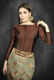 Stunning Wedding Banarsi Style Saree - Asian Party Wear