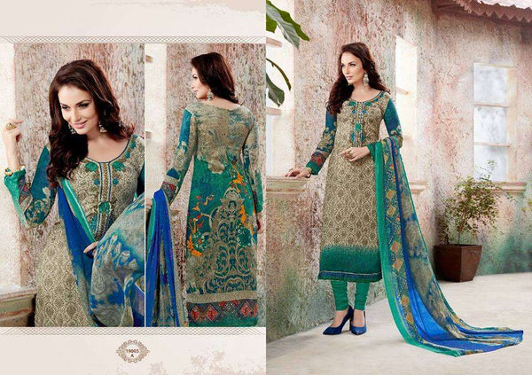 Woolen Embroidered Winter Wear Suit - Asian clothes -Asian Party Wear