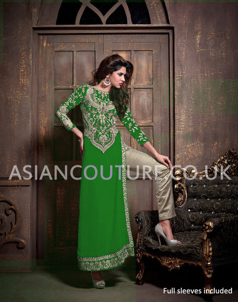 16003-A Green Maisha Addiction Vol-3 party wear - Asian Party Wear