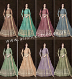 INDIAN PARTY INDO WESTERN GOWN - Asian Party Wear