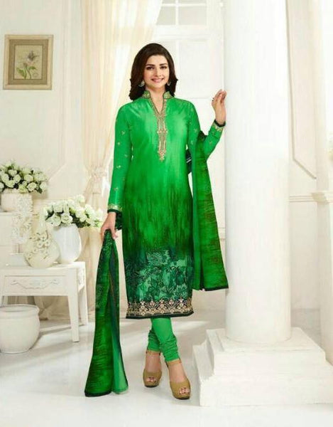 24368 GREEN JASMINA MARI PRACHI DESAI SALWAR KAMEEZ - Asian Party Wear