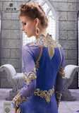 Blue Zoya Elite Designer Dress - Exquisite Fashion - Asian Party Wear