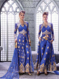 Blue Zoya Elite Designer Dress - Exquisite Fashion - Asian Party Wear