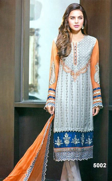 5002 DECENT GEORGETTE SALWAR KAMEEZ SUIT - Asian Party Wear