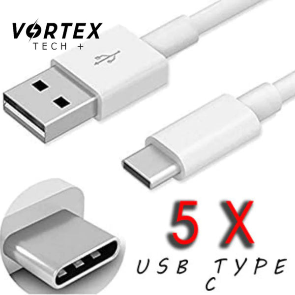 VX TECH USB TO TYPE C CABLE ( PACK OF 5 ) - Asian Party Wear