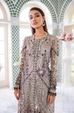 Grey Pakistani Indian Ethnic Embroidered Suit - Asian Party Wear