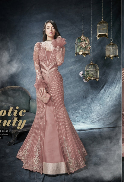 ASH ROSE ZOYA INDIAN BRIDAL WEDDING DRESS - Asian Party Wear