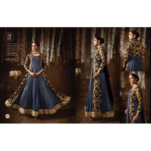 EID PARTY MOTHER DAUGHTER MATCHING INDIAN DRESSES ANARKALI SUIT - Asian Party Wear