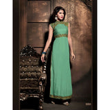 MS16004 Green MAISHA MASKEEN Dress - Asian Party Wear