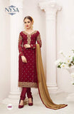 Party Wear Churidar Suit - Salwar kameez Dress -Asian Party Wear