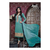 Baby Blue AV7811 Stunning Avon With Sushmita Wedding Wear - Asian Party Wear