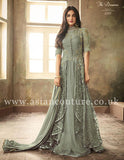 LAVISHING NEW INDIAN WEDDING STYLISH GOWN - Asian Party Wear