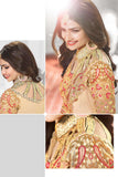 K3938 PEACH KASEESH PRACHI-19 DESIGNER ANARKALI SUIT - Asian Party Wear