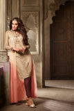 3501 GOLD AND MAROON MAISHA MASKEEN ASTER PARTY WEAR SUIT - Asian Party Wear
