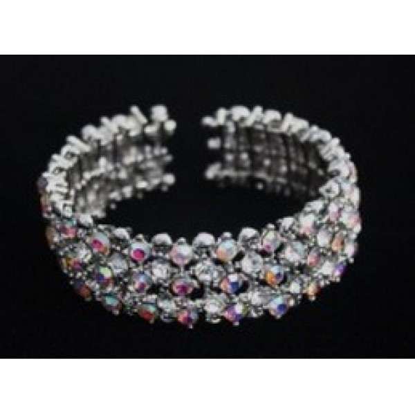 MULTI CRYSTAL STONE BANGLES - Asian Party Wear