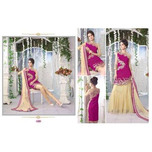 Pink Z PLUS DETAILED EMBROIDERED WEDDING WEAR LEHNGA - Asian Party Wear