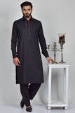 Black Pakistani Mens Shalwar kameez - Asian Party Wear