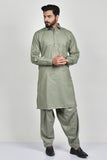 Grey Designer Readymade Mens Shalwar Kameez - Asian Party Wear