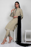 Beige Indian Ladies Salwar Suit Fully Stitched