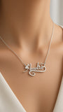 Amelia Silver Name Necklace