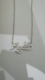 Amelia Silver Name Necklace