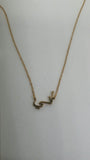 Anaya Arabic Personalised Name Gold Plated Necklace