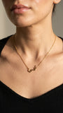 Anaya Arabic Personalised Name Gold Plated Necklace