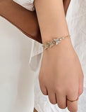 Butterfly Gold Plated Adjustable Bracelet for Women’s & Girls