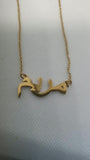 Maryam Golden Arabic Nameplate Necklace