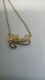 Olivia Custom Name Necklace Personalized Sterling Silver Necklaces for Women Customized Name Necklaces Pendant Jewelry Gifts for Women