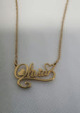 Olivia Custom Name Necklace Personalized Sterling Silver Necklaces for Women Customized Name Necklaces Pendant Jewelry Gifts for Women