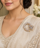 Pearl Butterfly Brooch