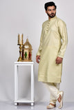 Pista Green Mens Ethnic Kurta Pajama - Asian Party Wear