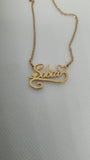 Sobia Gold Plated Stainless Steel Necklace