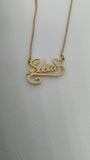 Sobia Gold Plated Stainless Steel Necklace