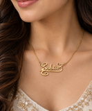 Sobia Gold Plated Stainless Steel Necklace