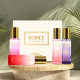 Luxury Floral Fragrance Soiree Miniature Perfume Set for Women