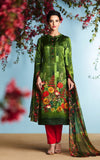 Green Digital Printed Salwar Kameez