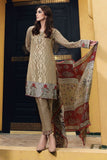 COFFEE MARIA B READY MADE LAWN SALWAR KAMEEZ - Asian Party Wear